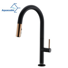 Aquacubic Popular Hot Water et Cold Lead Free Free Brass Single Hole Robinet Kitchen